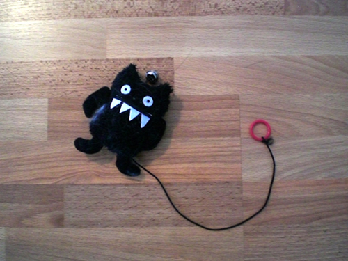 Cat toy the fierce