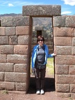 Christy shows how a doorway is used