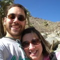 We're at Anza-Borrego's Palm Canyon
