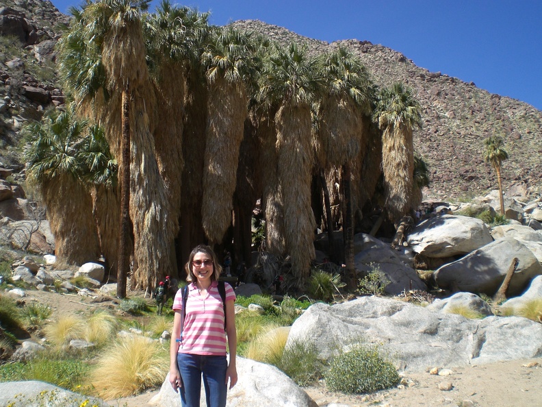 Christy at Palm Canyon