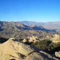 Borrego Springs and mountains from the summit