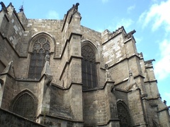 Back of the Barcelona Cathedral