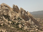 Boulders at the foot of Mt. Ryan