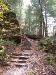 Stairs of Hocking Hills