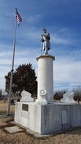Zinc Civil War Statue