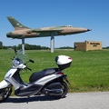 Scooter by Airplane