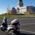 Scooter at Utah's Capitol