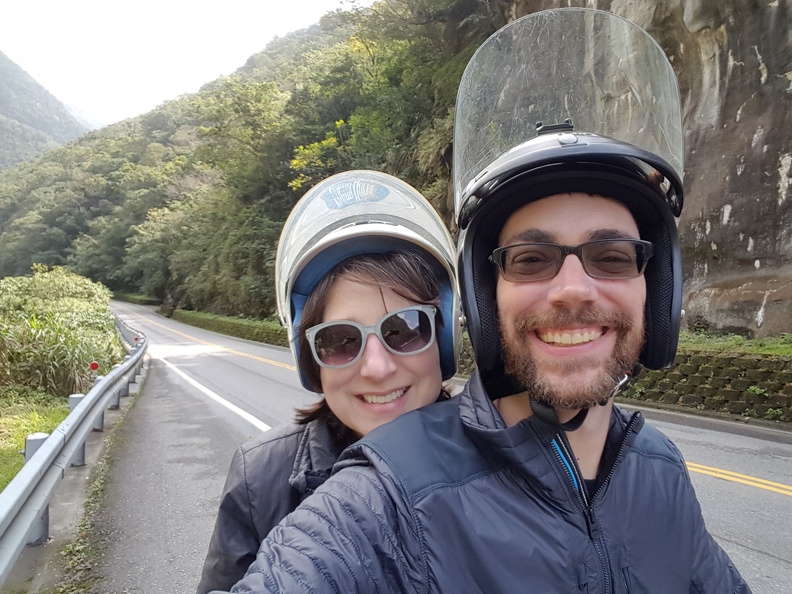 We're Scootering Through Taroko National Park!