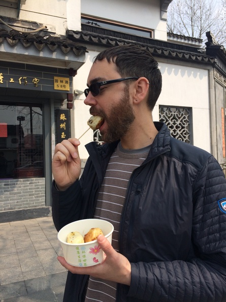 Chris Eats Fried Dumplings