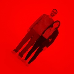 We're in the James Turrell exhibit at the Long Museum